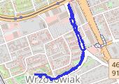 Trasa z dnia 2017-03-31 17:11 - mapa trasy gps - spacer