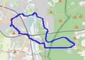 Trasa z dnia 2017-04-01 12:30 - mapa trasy gps - rower szosowy