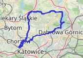 Trasa z dnia 2017-04-01 17:31 - mapa trasy gps - rower trekkingowy