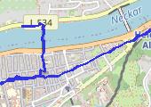Trasa z dnia 2017-04-01 18:32 - mapa trasy gps - spacer