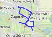 Trasa z dnia 2017-04-02 13:49 - mapa trasy gps - rower górski