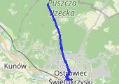 Bieganie - mapa trasy gps - bieganie