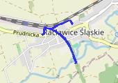 Racławice Śląskie - mapa trasy gps - marsz