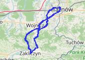 02-04-2017 - mapa trasy gps - rower trekkingowy