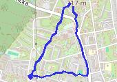 Trasa z dnia 2017-04-04 14:01 - mapa trasy gps - spacer