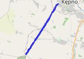 Trasa z dnia 2017-04-04 20:15 - mapa trasy gps - bieganie
