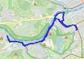 Trasa z dnia 2017-04-05 10:53 - mapa trasy gps - bieganie