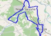 szosa - mapa trasy gps - rower szosowy