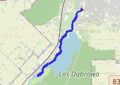 12k tempo - mapa trasy gps - bieganie