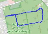 Trasa z dnia 2017-04-07 07:44 - mapa trasy gps - bieganie