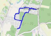 Trasa z dnia 2017-03-27 11:33 - mapa trasy gps - spacer