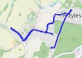 Trasa z dnia 2017-03-24 12:21 - mapa trasy gps - spacer
