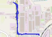 Trasa z dnia 2017-04-08 18:53 - mapa trasy gps - spacer