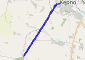 Trasa z dnia 2017-04-08 20:17 - mapa trasy gps - bieganie
