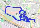 Trasa z dnia 2017-04-09 11:49 - mapa trasy gps - bieganie