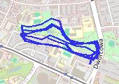 Trasa z dnia 2017-04-08 07:31 - mapa trasy gps - bieganie