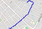 Trasa z dnia 2017-04-09 20:29 - mapa trasy gps - spacer