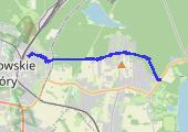 Trasa z dnia 2017-04-10 14:58 - mapa trasy gps - rower górski