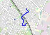 Trasa z dnia 2017-04-13 22:50 - mapa trasy gps - spacer
