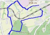 Trasa z dnia 2017-04-14 17:44 - mapa trasy gps - spacer
