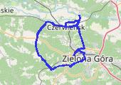 100km sobota 8-06-13 - mapa trasy gps - rower trekkingowy
