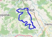 szosa - mapa trasy gps - rower szosowy