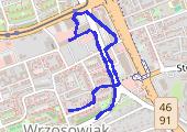 Trasa z dnia 2017-04-15 07:38 - mapa trasy gps - marsz