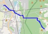 Trasa z dnia 2017-04-15 16:40 - mapa trasy gps - rower szosowy