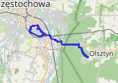 Trasa z dnia 2017-04-17 10:48 - mapa trasy gps - rower szosowy