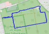 Trasa z dnia 2017-04-17 13:18 - mapa trasy gps - bieganie