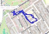Trasa z dnia 2017-04-18 15:12 - mapa trasy gps - spacer