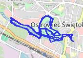 Bieganie - mapa trasy gps - bieganie