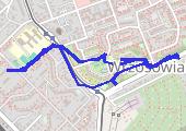 Trasa z dnia 2017-04-19 09:20 - mapa trasy gps - marsz