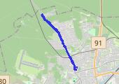 Trasa z dnia 2017-04-21 02:26 - mapa trasy gps - bieganie