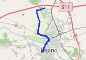 Trasa z dnia 2017-04-22 15:57 - mapa trasy gps - bieganie