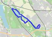 Trasa z dnia 2017-04-22 15:15 - mapa trasy gps - nordic walking