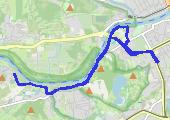 Trasa z dnia 2017-04-23 11:55 - mapa trasy gps - bieganie