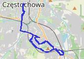 Trasa z dnia 2017-04-23 18:34 - mapa trasy gps - rower szosowy