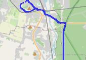 Trasa z dnia 2017-04-24 19:29 - mapa trasy gps - rower szosowy