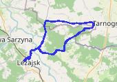 szosa - mapa trasy gps - rower szosowy