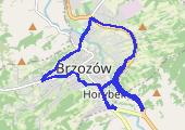 Trasa z dnia 2017-04-24 21:09 - mapa trasy gps - bieganie