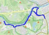 Trasa z dnia 2017-04-25 12:31 - mapa trasy gps - bieganie