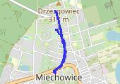 Trasa z dnia 2017-04-23 19:24 - mapa trasy gps - spacer