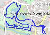 Trasa z dnia 2017-04-25 17:23 - mapa trasy gps - bieganie