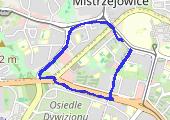 Trasa z dnia 2017-04-27 21:32 - mapa trasy gps - spacer