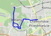 Trasa z dnia 2017-04-30 18:10 - mapa trasy gps - bieganie