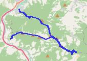 Trasa z dnia 2017-04-30 18:53 - mapa trasy gps - rower górski