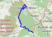 Trasa z dnia 2017-05-01 14:16 - mapa trasy gps - rower trekkingowy