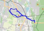 Trasa z dnia 2017-05-03 18:41 - mapa trasy gps - rower szosowy