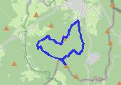 Příčny Vrch śladami górnictwa - mapa trasy gps - marsz